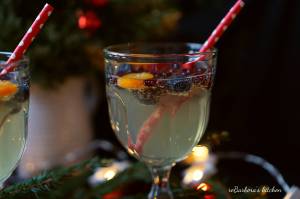 Bílá sangria do skleničky (alko i nealko) | reBarbora's kitchen