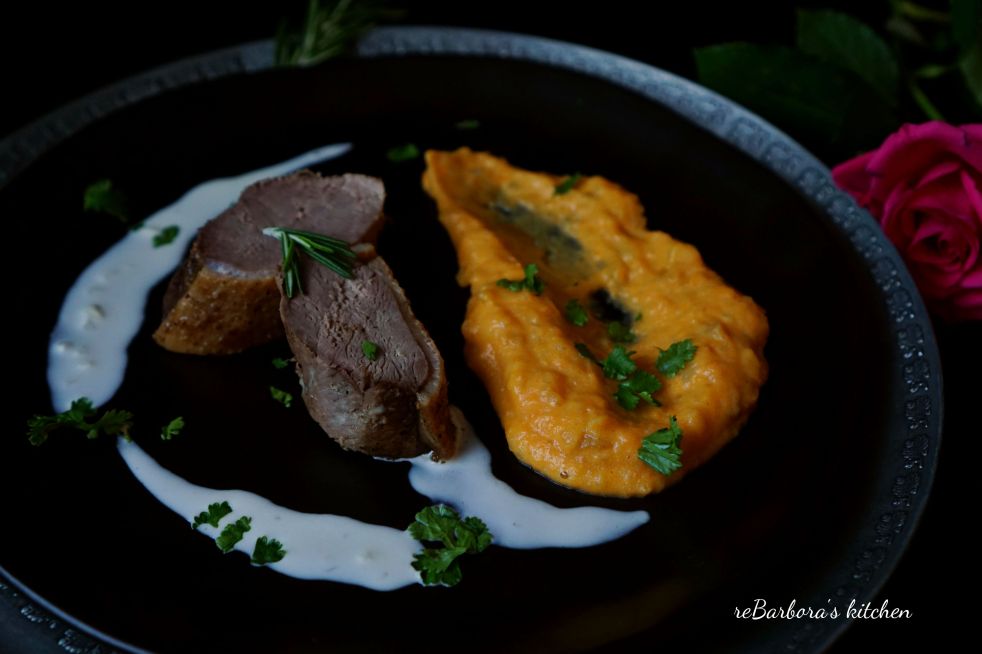 Kachna s batátovým pyré (kaší) | reBarbora's kitchen