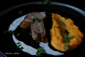 Kachna s batátovým pyré (kaší) | reBarbora's kitchen