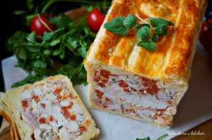 Kuřecí paštika (chlebíček) v listovém těstě | reBarbora's kitchen