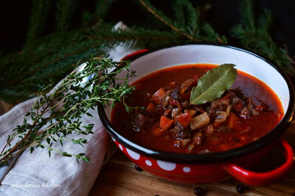 Kančí guláš (ragů) na víně | reBarbora's kitchen