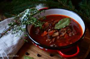 Kančí guláš (ragů) na víně | reBarbora's kitchen