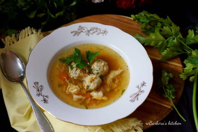 Vývar tak trochu jinak se zeleninovými knedlíčky | reBarbora's kitchen