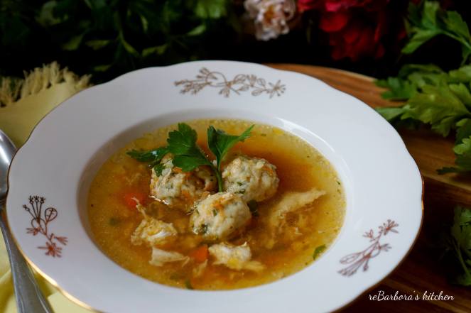 Vývar tak trochu jinak se zeleninovými knedlíčky | reBarbora's kitchen