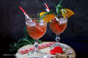 Valentýnský Cointreau drink | reBarbora's kitchen
