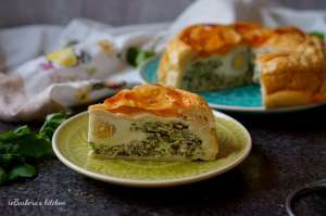 Torta pasqualina - Italský špenátový koláč | reBarbora's kitchen