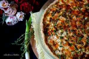 Quiche s uzeným lososem | reBarbora's kitchen