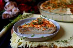 Quiche s uzeným lososem | reBarbora's kitchen