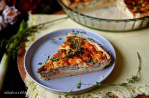 Quiche s uzeným lososem | reBarbora's kitchen