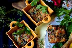 Francouzské mini kuře se špenátovou nádivkou | reBarbora's kitchen