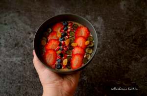 Smoothie bowl s hruškou | reBarbora's kitchen