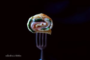 Palačinky s uzeným lososem a špenátem | reBarbora's kitchen