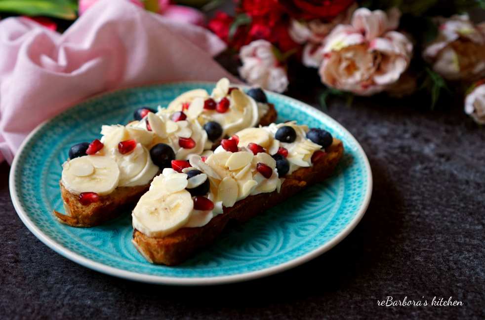 French toust s ovocem | reBarbora's kitchen