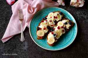 French toust s ovocem | reBarbora's kitchen