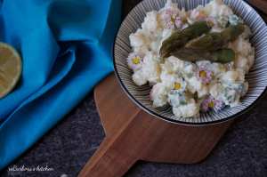 Bramborový salát s chřestem a krevetami | reBarbora's kitchen