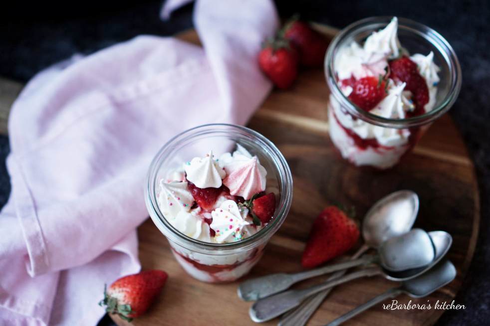 Jahodový eton mess | reBarbora's kitchen