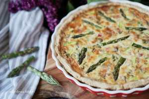Quiche s chřestem | reBarbora's kitchen