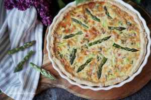 Quiche s chřestem | reBarbora's kitchen