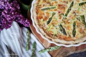 Quiche s chřestem | reBarbora's kitchen