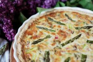 Quiche s chřestem | reBarbora's kitchen