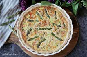 Quiche s chřestem | reBarbora's kitchen