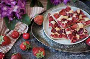 Letní jogurtový koláč s ovocem | reBarbora's kitchen