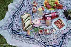 Tipy na piknik s Porto cruz pink | reBarbora's kitchen