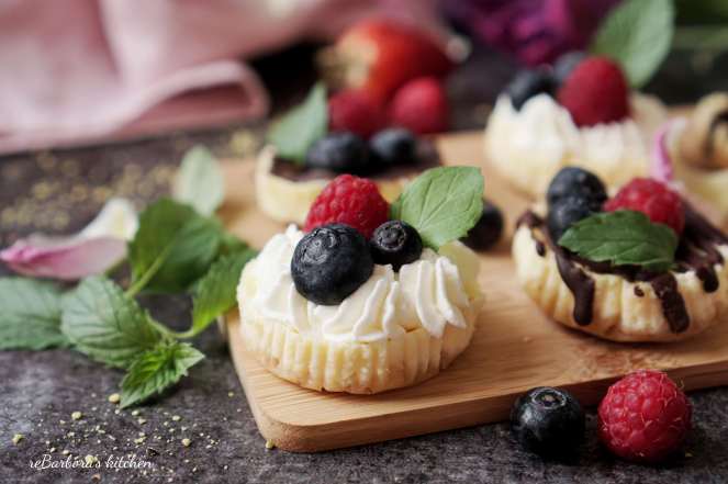 Mini cheesecake s ovocem | reBarbora's kitchen