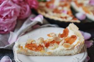 Křehký meruňkový koláč s tvarohem | reBarbora's kitchen