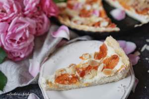 Křehký meruňkový koláč s tvarohem | reBarbora's kitchen
