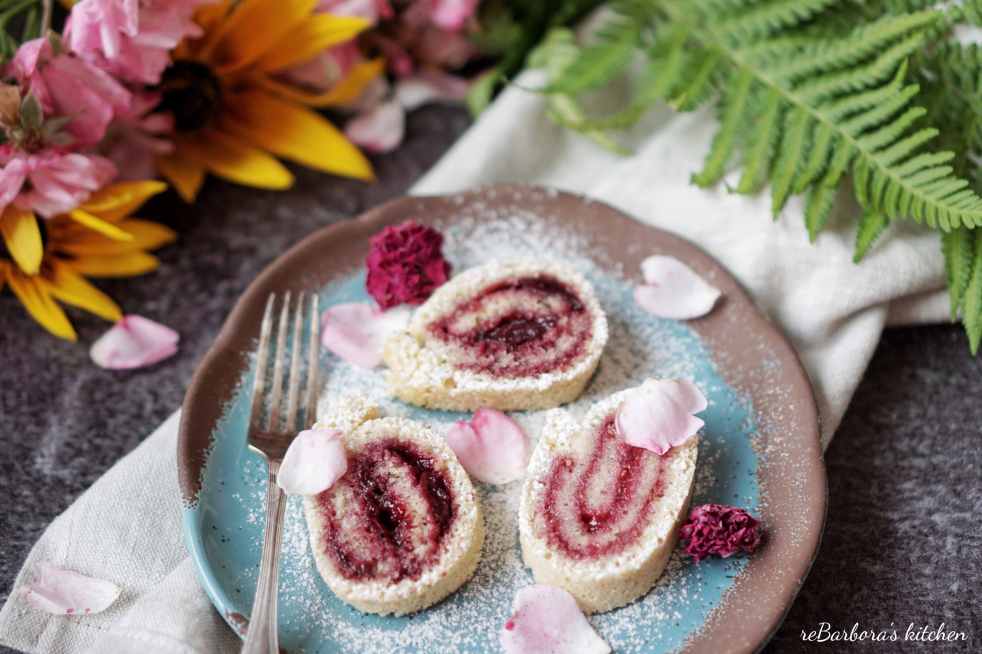Piškotová roláda s marmeládou | reBarbora's kitchen
