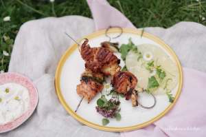 LotusGrill: Kuřecí špízy v marinádě s ananasem a cuketou | reBarbora's kitchen