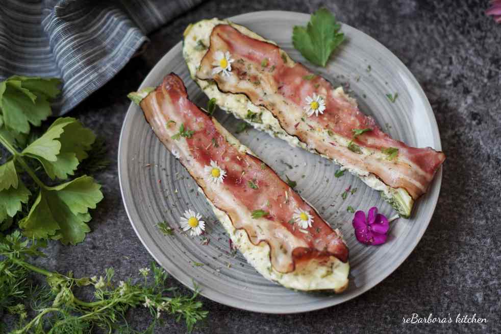 Zapečené plněné cukety | reBarbora's kitchen