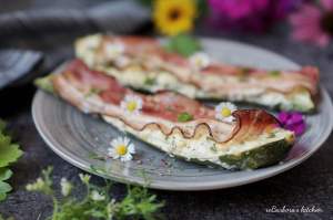 Zapečené plněné cukety | reBarbora's kitchen