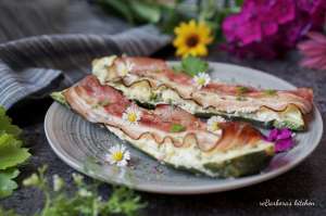 Zapečené plněné cukety | reBarbora's kitchen