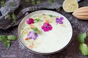 Studená okurková polévka s mátou | reBarbora's kitchen