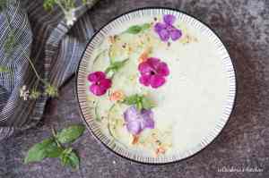 Studená okurková polévka s mátou | reBarbora's kitchen