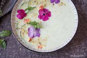 Studená okurková polévka s mátou | reBarbora's kitchen