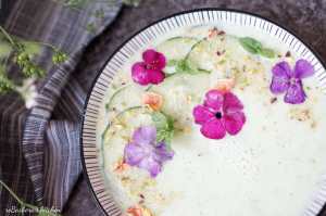 Studená okurková polévka s mátou | reBarbora's kitchen