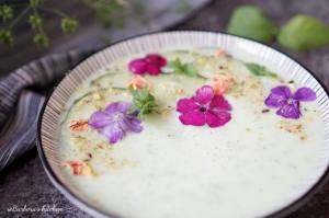 Studená okurková polévka s mátou | reBarbora's kitchen