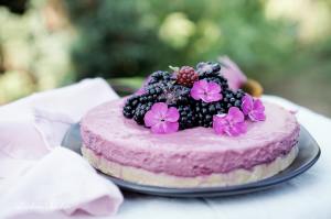 Ostružinový cheesecake - nepečený | reBarbora's kitchen