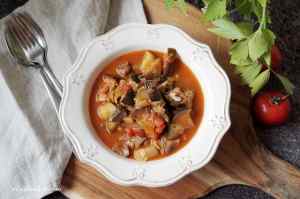 Cuketovo-lilkový guláš | reBarbora's kitchen