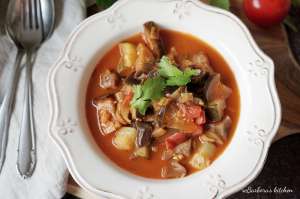 Cuketovo-lilkový guláš | reBarbora's kitchen