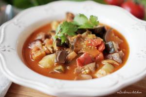 Cuketovo-lilkový guláš | reBarbora's kitchen