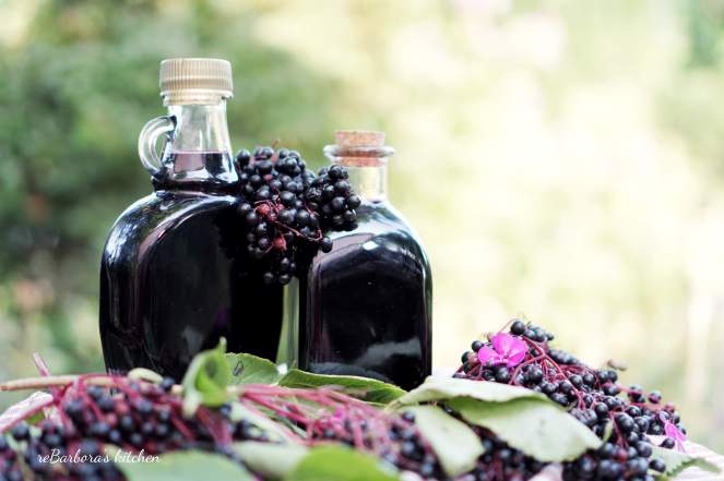 Maminčin bezinkový likér | reBarbora's kitchen