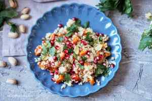 Podzimní salát z bulguru s dýní | reBarbora's kitchen