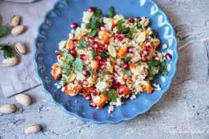 Podzimní salát z bulguru s dýní | reBarbora's kitchen