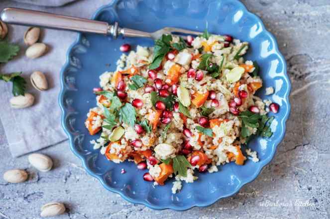 Podzimní salát z bulguru s dýní | reBarbora's kitchen