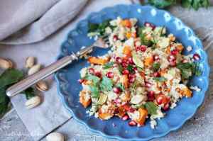 Podzimní salát z bulguru s dýní | reBarbora's kitchen