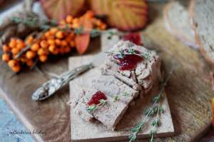 Zvěřinová - Dančí paštika | reBarbora's kitchen